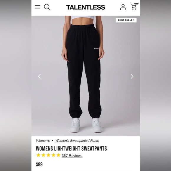 Women’s Talentless Sweatpants - Picture 8 of 9